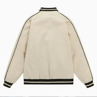 Blouson Bomber Moto Personnalisable en Cuir Véritable pour Homme, Design Réversible, Logo Personnalisé en Relief – Vente en Gros