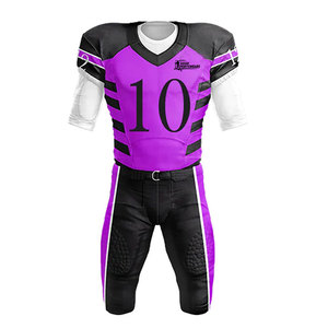 New Arrival American Football Uniform Breathable Lightweight <b>Mesh</b> Jersey <b>Pants</b> Set Premium Comfort Athletic Performance - Product Image 1