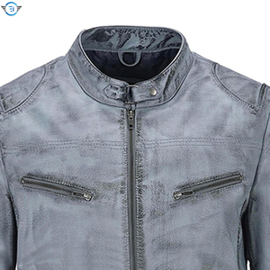 Veste en toile authentique unisexe, style tendance 2022, logo personnalisé avec qualité supérieure, col montant, logo sur le devant - Product Image 5