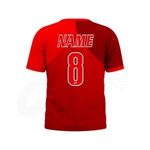 Camisetas Personalizadas por Sublimación, Camisetas de Cuerpo Entero con Impresión a Todo Color, Camisetas de Poliéster con Diseños Resistentes a la Decoloración para Equipos Deportivos - Product Image 3
