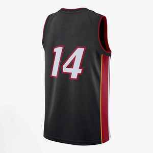 Maillot de basket vintage personnalisé pour homme, respirant, en maille, sans manches, coupe classique, 100 % polyester, vêtements de sport - Product Image 2