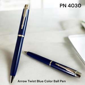 Stylo bille élégant en bambou or rose et noir, écologique, cadeau promotionnel tendance, poudre scintillante, sable mouvant, recharge bleue, écriture fluide - Product Image 5