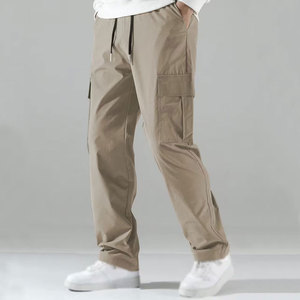 Pantalones Cargo de Corte Holgado para Hombre, con Múltiples Bolsillos, Pantalones de Trabajo Utilitarios, de Lona de Algodón, de Pierna Recta, Casuales, para Actividades al Aire Libre - Product Image 3
