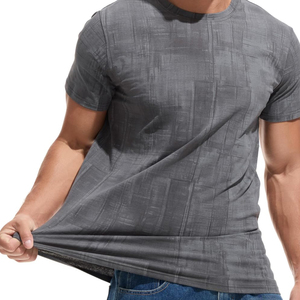 T-shirts décontractés pour hommes 100% coton, design personnalisé sur le devant, sublimation, motif uni, séchage rapide, respirant, 180g, été - Product Image 3