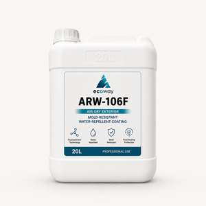 ARW-106F 20L Revêtement hydrofuge extérieur en fluorosilicone pour murs, séchage rapide en 6 heures, matériaux architecturaux publics - Product Image 1