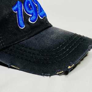 หมวกแก๊ปยีนส์สีดำ Zeta Phi Beta 1920 ปักลายสีน้ำเงิน หมวกเบสบอลสำหรับชมรมนักศึกษา สายปรับได้ สไตล์ลำลองสำหรับผู้หญิง - Product Image 6