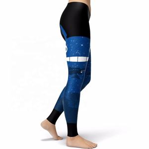 2025 New Arrivals Mesh Printed Female Mid Waist Body-shaping Skinny Women Sporty <b>Legging</b> - Product Image 5