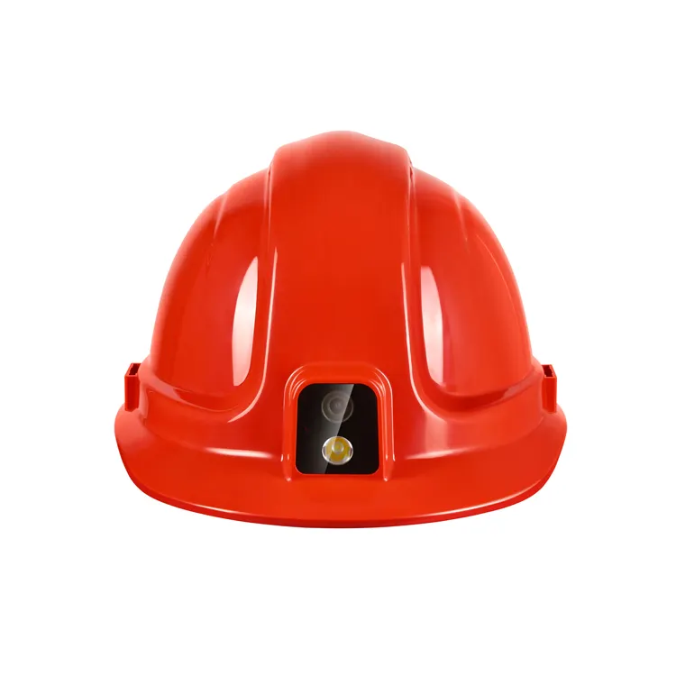 Smart hard hat safety With Camera 4G LTE GSM Live Video View Mining Construction Safety Wearable Helmet Camera