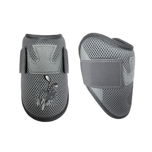 Protège-coudes en maille légère pour adultes, équipement de protection sportive, utilisation toutes saisons, couleur grise, design respirant - Product Image 1