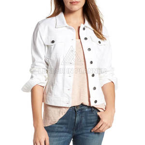 แจ็คเก็ตยีนส์คุณภาพพรีเมียมขายดี ขายส่ง ระบายอากาศได้ดี สวมใส่สบาย สำหรับผู้หญิง ขายออนไลน์ - Product Image 2