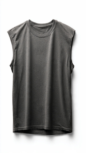Débardeur Homme en Coton Uni pour Musculation, Entraînement Sportif et Fitness – Vente en Gros, Personnalisable, Impression OEM - Product Image 5