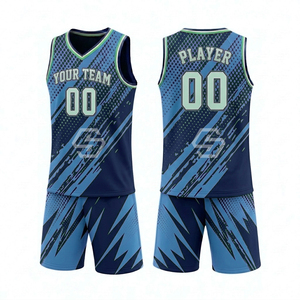 Maillot de basket-ball réversible personnalisé unisexe, séchage rapide, respirant, 100% polyester, vêtements de sport en mesh, impression par sublimation, logo personnalisé - Product Image 3