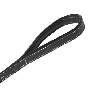 Correa para Perro de Cuero Genuino Cosida y Acolchada, Diseño de Alta Resistencia, Cómoda y Duradera para Pasear y Entrenar - Product Image 2