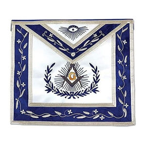 Regalia masónica de alta calidad, herramientas de trabajo para candidatos masónicos, delantal azul, regalia masónica para la Gran Logia, regalia masónica para candidatos. - Product Image 3