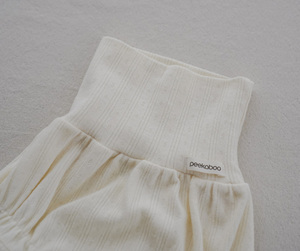 Dear Cotton Short Sleeve Newborn <b>Wrap</b> Set – Baby Top & Bloomers - Product Image 4