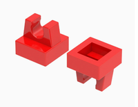 Blocs de construction en plastique ABS, petites briques fines, compatibles 2555, 15712, ensemble de blocs de panneaux lumineux à clip 1x1, vente en gros