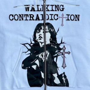 Sudaderas con Capucha Personalizadas con Pedrería, Diseño Personalizado, Transpirables, Ecológicas, Coloridas, Talla Grande, Básicas de Moda para Hombre, 100% - Product Image 3