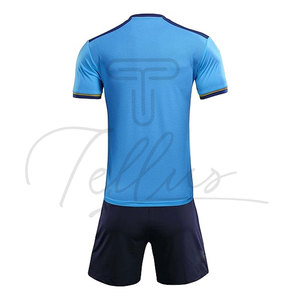 Uniformes de fútbol con logotipo personalizado para ropa deportiva de secado rápido, transpirables, de material profesional de poliéster, uniforme de fútbol para hombre - Product Image 2