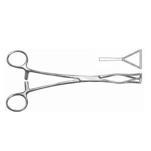 Pinces à poumon Duval, instrument chirurgical pour l'hémostase, certifié CE Classe I, utilisation manuelle - Product Image 2
