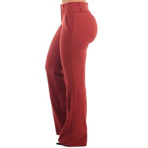 Costumes de bureau formels pour femmes, automne-été, pantalon ajusté à devant plat, design personnalisé BD - Product Image 4