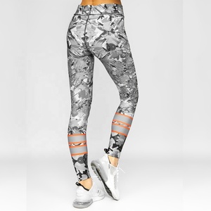 Custom Designer Sublimation High Yoga Waist Floral Printed <b>Leggings</b> Leggins Wholesale Casual <b>Workout</b> <b>Leggings</b> for Women - Product Image 3