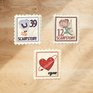 Parche Cuadrado de Lona Termoadhesivo con Bordado Estilo Sello Vintage para Sombreros, Ropa y Bolsos - Product Image 6