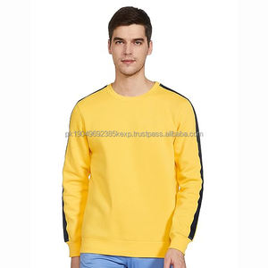 Sweat-shirt à capuche de haute qualité pour hommes 100% coton côtelé col rond vierge de haute qualité Sweat-shirt à capuche pour hommes Vente en gros - Product Image 3
