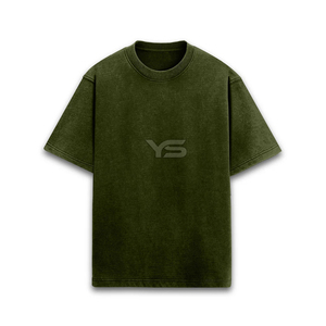 Unisex Vintage Oversized Fit T-Shirts 220 Gsm Heavy Weight <b>Washed</b> Acid 100% Cotton Custom & Wholesale High Quality for <b>Men</b> - Product Image 5