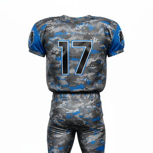 Custom American Football Uniform Sublimation Printed Team Sportswear Breathable Quick Dry Fabric For High <b>School</b> Teams - Product Image 3