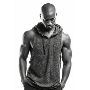 Camiseta sin Mangas para Gimnasio, Sudadera con Bolsillo para Hombre, Sudadera Personalizada sin Mangas para Gimnasio, Camisetas sin Mangas para Fisicoculturismo - Product Image 3