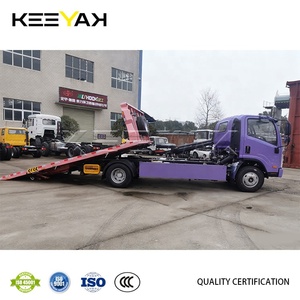 Camion de <span class=keywords><strong>remorquage</strong></span> Isuzu 4X2 OEM personnalisé, camion de <span class=keywords><strong>remorquage</strong></span> NPR à <span class=keywords><strong>plateau</strong></span> basculant, conduite à gauche, camion de dépannage à <span class=keywords><strong>plateau</strong></span> plat pour le sauvetage routier - Product Image 5