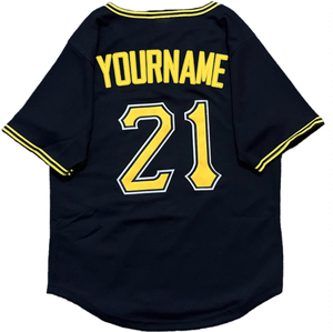 Maillot de baseball personnalisé en mesh, broderie sublimée, chemise de softball cousue, vêtements de sport pour hommes, vente en gros OEM en vrac - Product Image 3