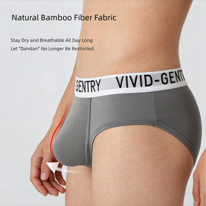 Factory OEM Wholesale Manufacturer Custom Men's Compression Boxer Briefs <b>Stretch</b> Fitness Underwear OEM ODM Wholesale Factory - Product Image 5