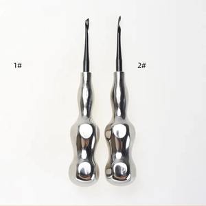 1 ud. Destornillador dental en espiral, elevador de lucentes recto y doblemente curvo para extracción de dientes mudos - Product Image 4
