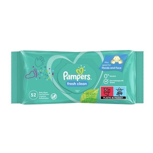 Toallitas húmedas para el cuidado del bebé 100% biodegradables de fibra de bambú / Toallitas húmedas Pampers para bebés - Product Image 3
