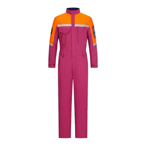 Overol de Seguridad Reflectante de Alta Visibilidad para Hombre, Ropa de Trabajo Industrial de Manga Larga, Traje de Trabajo para Construcción, Uniforme de Seguridad - Product Image 1