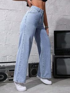 Jeans de Mezclilla para Mujer, Elegantes, Cómodos para Uso Diario, Estilo Casual - Product Image 2