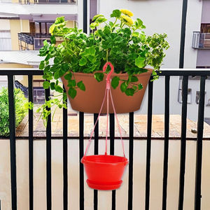 Crochets de suspension durables de 8 pouces pour pots de fleurs, écologiques, légers, pour plantes d'intérieur et d'extérieur, résistants aux intempéries, en plastique - Product Image 1