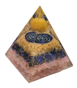 Zodiac Cancer Orgone Pyramid For Energy Generator Chakra Healing Protection And Meditation Orgone Pyramid