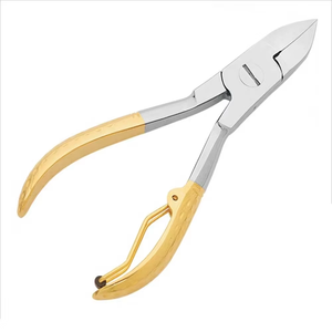 Coupe-ongles imprimés pour les ongles incarnés et épais avec ressort métallique et lames concaves, outils de beauté de 4 pouces - Product Image 4