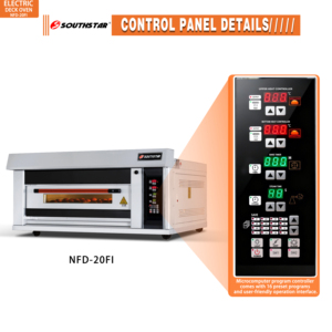 Four à sole industriel Southstar de haute qualité à commande numérique pour la cuisson du pain de maïs, des pâtes, des pizzas et des biscuits - Product Image 2