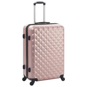 Ensemble de valises rigides en ABS rose gold, collection de bagages 3 pièces - Product Image 2