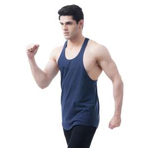 Camiseta sin mangas para hombre, ecológica, transpirable, de secado rápido, diseño personalizable, tejido de alta calidad, ropa interior deportiva informal - Product Image 6