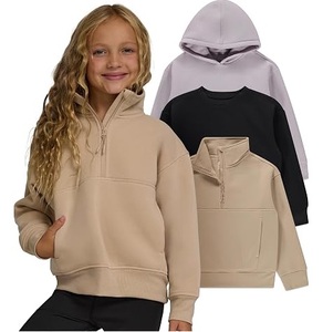 Sweat à capuche personnalisé en polaire pour enfants, style hoodie pour garçons et filles, coupe classique, pour enfants et tout-petits - Product Image 4
