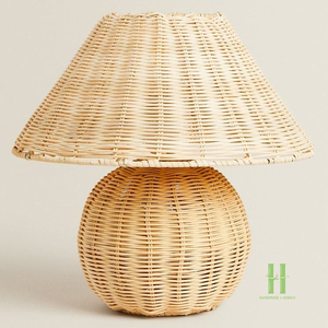 Lámpara de Ratán y Seagrass Sostenible, Hecha a Mano, Tejida, Ecológica, Decoración para el Hogar, para Dormitorio y Resort, MÁS VENDIDO - Product Image 6