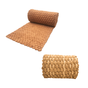 Rollo de estera de fibra de coco para construcción de carreteras y revestimiento de patios, producto popular para exportación a Corea, Japón y el mercado europeo, estera de 35 mm de espesor. - Product Image 1