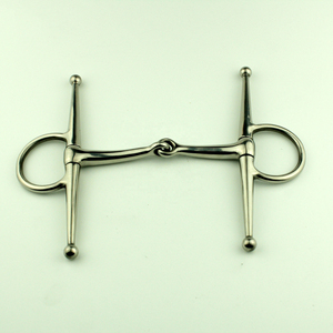 Bocado Doble Premium para Caballo de Latón y Acero Inoxidable para Salto Ecuestre, Establos y Eventos Ecuestres - Product Image 6