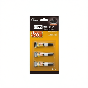 กาวซุปเปอร์กลู คริสคัลเลอร์ 1 กรัม กาวติดทันทีสำหรับรองเท้าและเครื่องหนัง - Product Image 3