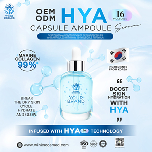 Sérum à l'acide hyaluronique en marque privée OEM ODM, liquide hydratant et nourrissant pour le soin du visage - Product Image 4
