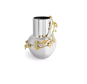 Centro de Mesa Rectangular Dorado/Plateado para Bodas, Florero Metálico para Decoración de Mesa de Boda - Product Image 4